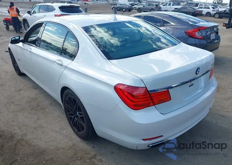 2009 BMW 750Li from USA, damaged, VIN WBAKB83519CY60572